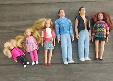 Full House Figure Dolls Vintage Lorimor Danny Tanner Jesse Becky Good Condition