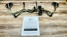 Bowtech Fuel RH Compound Bow Draw Length 18-30” Draw Weight 14-70lb 320fps Camo