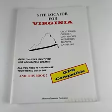 Treasure Hunting Site Locator for Virginia Ghost Towns-Old Forts-Battles-Indian