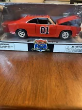 THE DUKES OF HAZZARD NEW CUSTOM 1969 DODGE CHARGER GENERAL LEE 1:24 DIECAST CAR