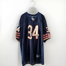 CHICAGO BEARS WALTER PAYTON #34 FOOTBALL JERSEY - SIZE 54- REEBOK