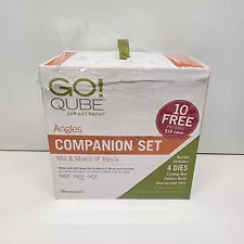 AccuQuilt GO! Cube 9" Block Companion Set with 4 Quilting Shapes,...