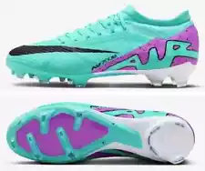 NIKE Zoom Vapor 15 Pro FG Cleats DJ5603-300 Hyper Turquoise MEN'S SZ 8 FASTSHIP