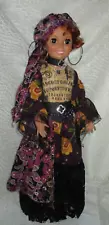 Costume for 18" NO Doll Ideal Crissy Fortune Teller Ouija Board Dress Floral