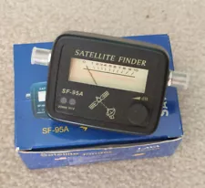 Lava SF-95A Satellite Finder Signal Meter for Dish Network, Directv, with LEDS