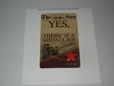 MACY'S YES, ___THERE IS A SANTA CLAUS CHRISTMAS COLLECTIBLE GIFT CARD *NO VALUE*