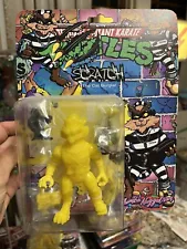 Scratch The Cat TMNT NINJA TURTLE Action Artwork Custom Figure