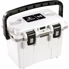 Pelican 14QT Personal Cooler #14Q-1-WHTGRY