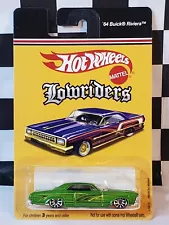 ð¥ 2006 Hot Wheels Lowriders '64 Buick Riviera Metalflake Green HTF CAR