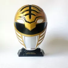 Power Rangers Legacy Mighty Morphin White Ranger Helmet Mini 1:4 Tommy