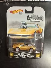 2021 Hot Wheels Premium “Gas Monkey Garage” 1968 Corvette w/ Real Riders Read