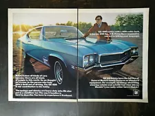 Vintage 1968 Buick GS-400 Two Page Original Ad