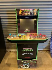 Arcade1Up Teenage Mutant Ninja Turtles Arcade Cabinet Machine with Riser