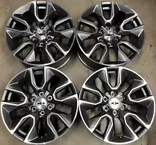 FOUR 2024 CHEVY SILVERADO LTZ FACTORY 20 WHEELS OEM 5916 RIMS 23377015 TAHOE