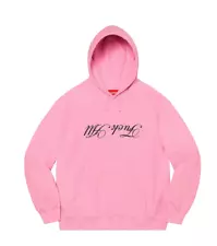 Supreme Jamie Reid Hooded Sweatshirt Size Large Pink SS21 Supreme New York 2021