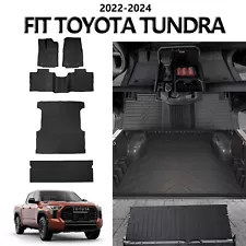 Truck Bed Mat Tailgate Bed Liners Floor Mats 5.5 FT For 2022-2024 Toyota Tundra