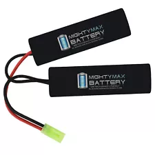 Mighty Max 9.6V 2000mAh Nunchuck Replacement for ArmaLite M15A4 AEG Battery