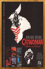 2004 DC Comics Catwoman When in Rome Print Ad/Poster Batman Tim Sale Promo Art