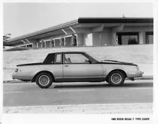 1983 Buick Regal T Type Coupe Press Photo 0001