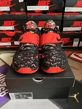 Nike KD 14 'Ky-D Dream' Black Bright Crimson Men's Size 7 [CW3935-002]