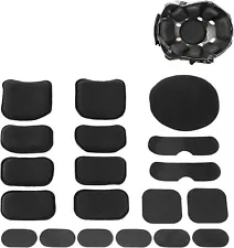 19Pcs Helmet Protective Pads Accessories for Fast Mich ACH USMC PASGT Helmet US