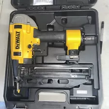 New ListingDeWalt DWFP71917 Pneumatic 16ga Straight Finish Nail Gun w/Case