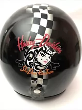 Harley Davidson Motorcycle Helmet Size S See Photos For Item Condition.