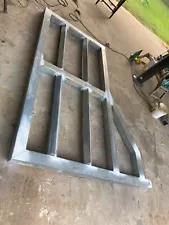 Heavy duty gates Home made 16ft entry gates