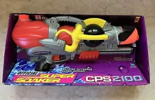 NEW IN BOX - CPS 2100 Super Soaker Water Gun Vintage 2001 Larami 68 oz