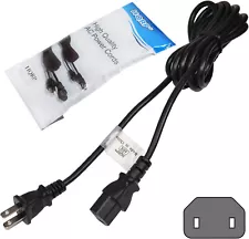 HQRP 10ft AC Power Cord for Definitive Technology ProSub 600 800 1000 Subwoofer