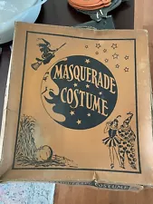 Vintage 1920’s Masquerade Costumes Halloween No. 2505 Old Fashioned Girl