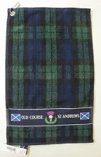 New St Andrews Old Course Scotland Green and Blue Golf Towel