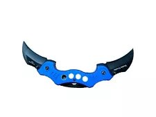 DOUBLE TROUBLE DUAL BLADE KARAMBIT ASSISTED TACTICAL FOLDING KNIFE 8.75”