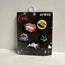 Crocs Disney Cruella 5 pack Jibbitzs Shoe Charms￼