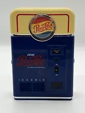 Pepsi Cola Vintage Ice Cold Vending Machine AM FM RADIO Tested Working!