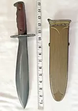 U.S. Model 1917/1918 Bolo Knife, American Cutlery Co., Chicago Metal Scabbard