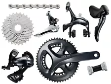 New Shimano Sora R3000 Road Group Groupset 2*9-speed 50/34t 170mm 25t BSA