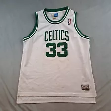 *Stained* Celtics Larry Bird Adidas Hardwood Classics #33 Jersey XL Length+2