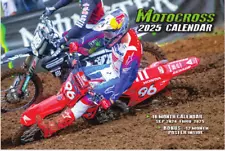 FLASH SALE 2025 MOTOCROSS RACING CALENDAR dirtbike monster energy rockstar