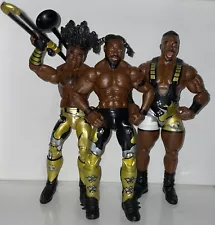 Mattel WWE Elite New Day Booty O Cereal Figures Kofi Big E Xavier Woods