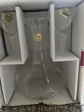 PS Crystal Decanter With 2 Glasses And Stopper