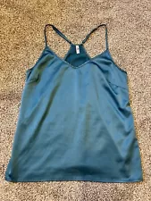 Elena Gilbert ASO Top 7 For All Mankind Teal Tank Cami The Vampire Diaries Rare