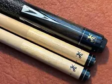 Adam II pool cue with 2 Maple Shafts.