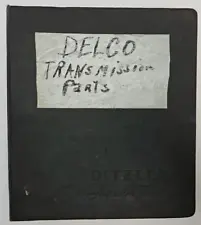 1946-1963 Delco Tranmission Parts Book Hydra-Matic Pontiac Chevrolet Trucks GMC