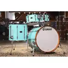 Yamaha Recording Custom 4pc Rock Drum Set Surf Green-DCP