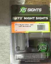 USED. XS SIGHTS DXT2 Big Dot Tritium Night Sight for S&W Pistols Fits M&P & M2.0