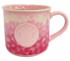 Mug Hot Water Cup Sakura2022 Logo Petal Gradation 355Ml Starbucks Coffee Sakura