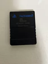 Sony PlayStation 2 Memory Card PS2 Genuine Official MagicGate 8MB SCPH-10020