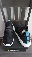 DS OG Adidas NMD XR1 Utility Black Bright Blue. Size 9.5 m.