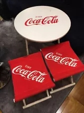 Coca Cola Table Chair Set